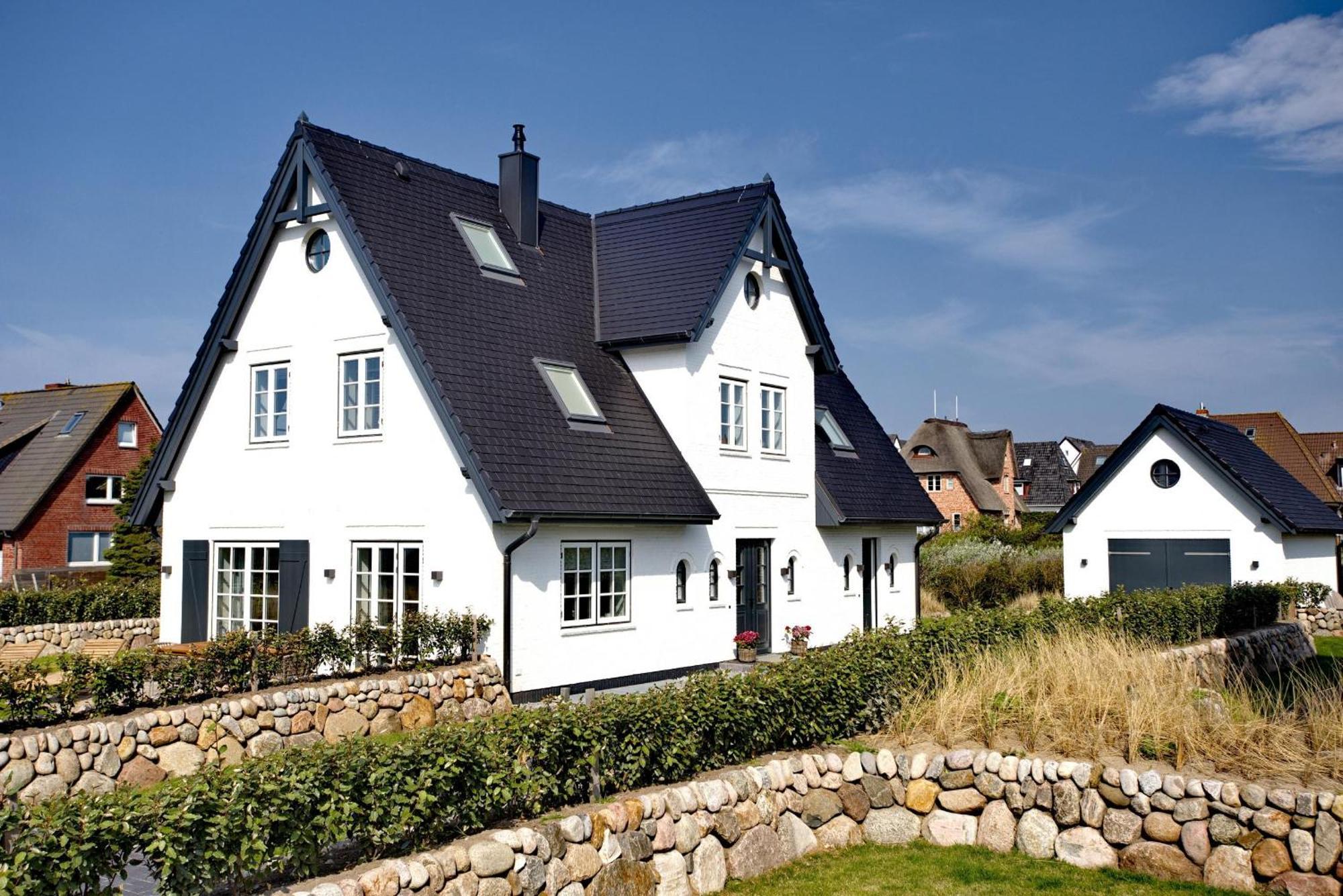 Neu! Ferienhaus Litj Horsa Hoog - Luxus, Lage, Leichtigkeit Mit Wellenrauschen In Wenningstedt Sylt Exterior foto