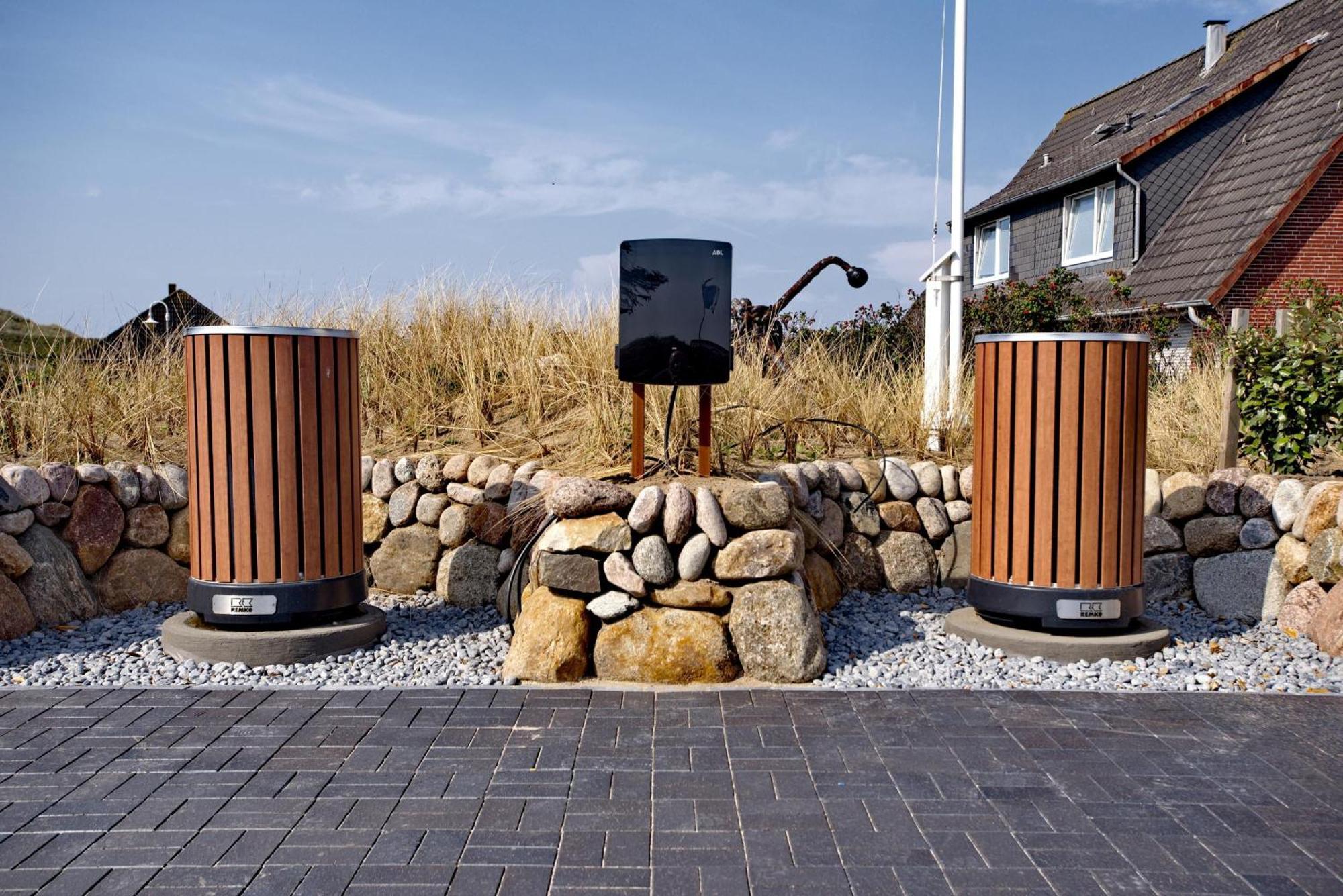 Neu! Ferienhaus Litj Horsa Hoog - Luxus, Lage, Leichtigkeit Mit Wellenrauschen In Wenningstedt Sylt Exterior foto